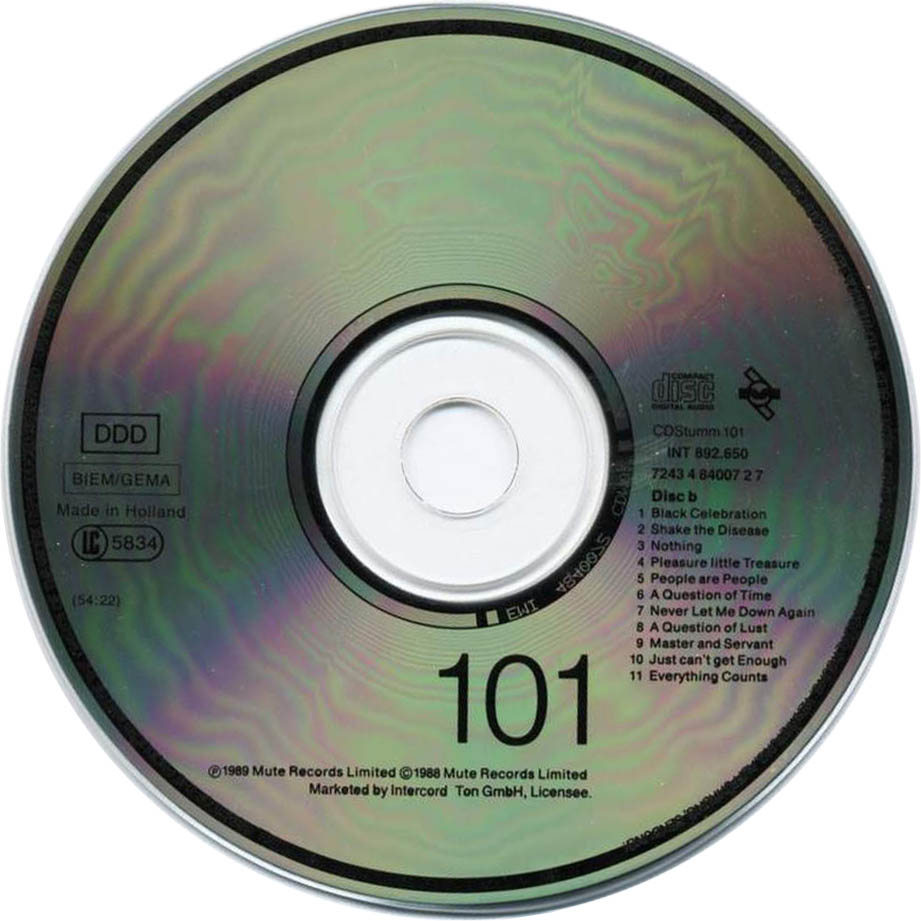 Sobre el 101 de Depeche Mode. - Foro Coches