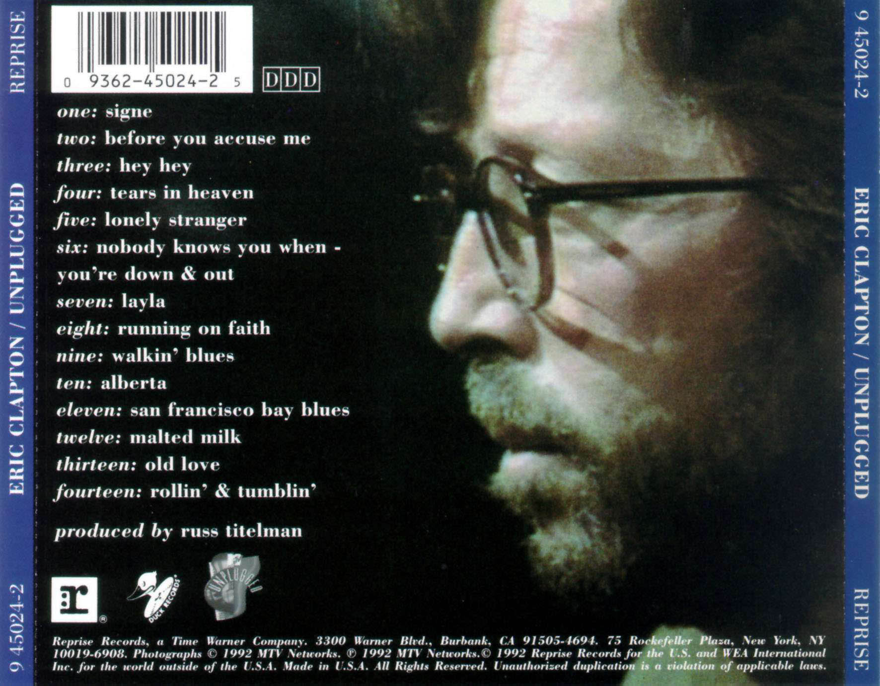 eric clapton unplugged